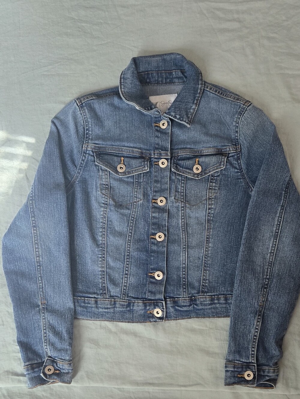 Jessica Simpson Medium Blue Denim Jacket